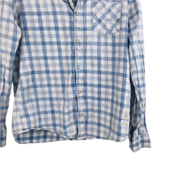 Buffalo David Bitton Plaid Snap up Flannel Shirt Women Size  M - Picture 13 of 16